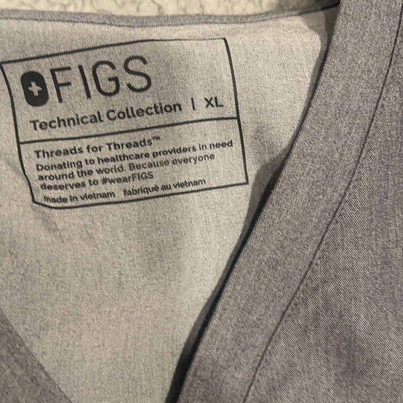 Figs TansenScrubs and Leon Three-Pocket Scrub Top size Xl - Picture 8 of 8